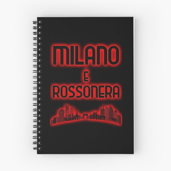 Item preview, Milano è rossonera, città rosso nera designed and sold by ideasfinder.