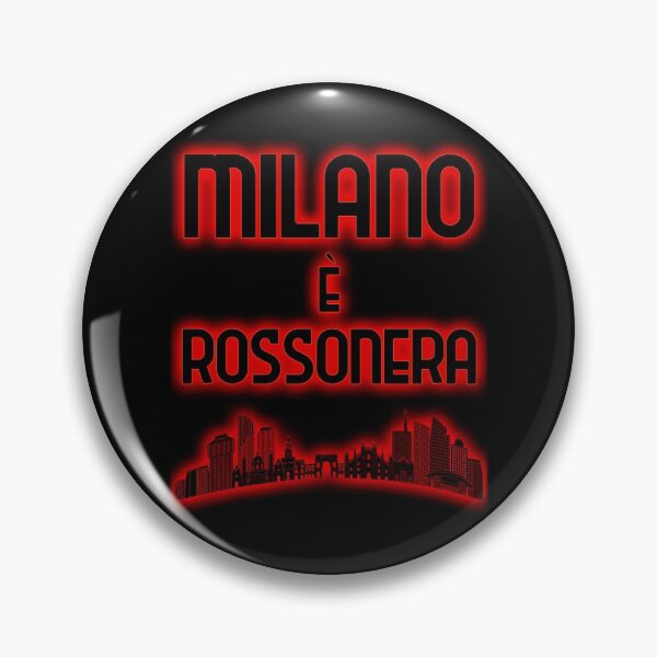 Item preview, Milano è rossonera, città rosso nera designed and sold by ideasfinder.