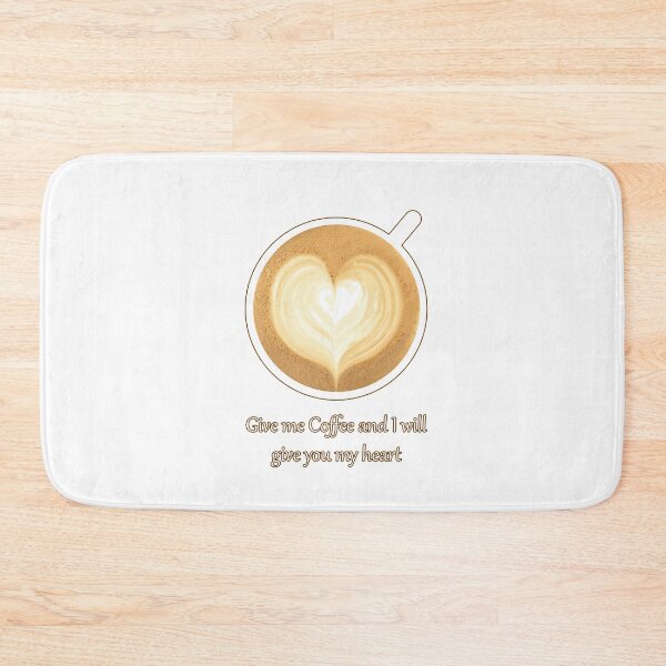 Item preview, Give me coffee and I'll give you my heart designed and sold by Isab3l93.