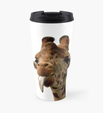 Giraffe mit süßer Zunge! Thermosbecher