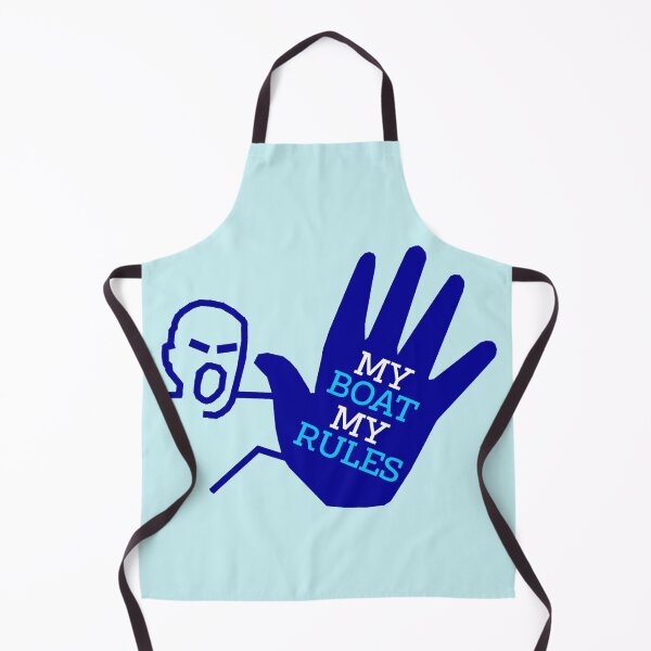 Item preview, My Boat My Rules Sailing Skipper Yacht Nautical designed and sold by WibbleDesign.
