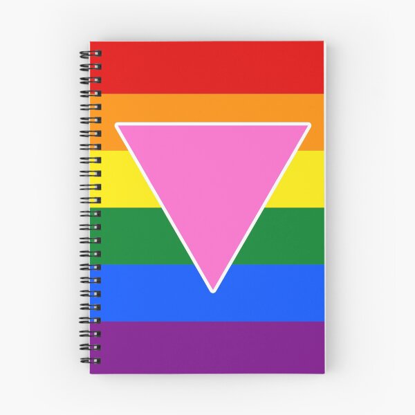 Item preview, Rainbow Flag Pink Triangle P flag designed and sold by mamazita.
