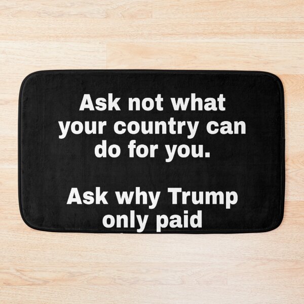Item preview, Ask why trump only paid 750$ in taxes designed and sold by Watersolution.