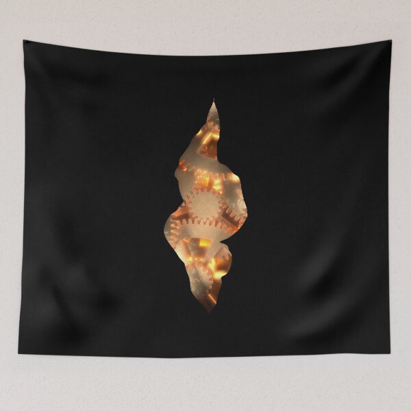 Item preview, Glowing golden gears 1 designed and sold by lathspell.