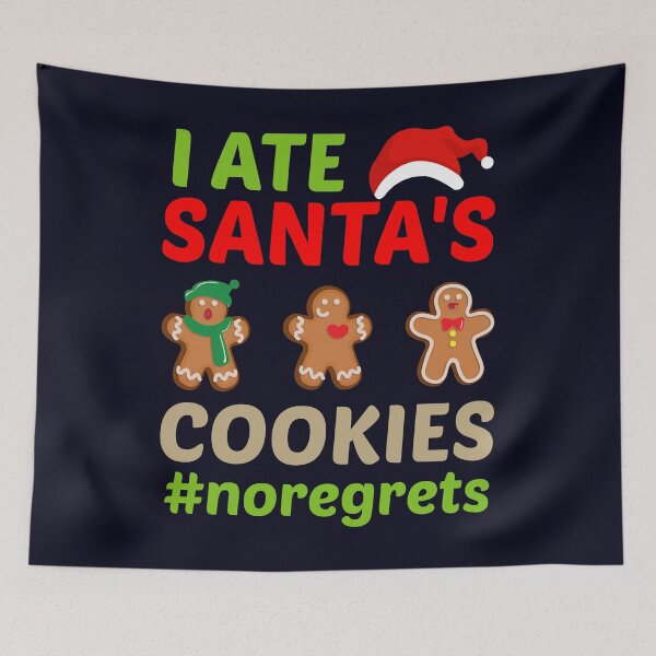 Item preview, No regret I ate Santa Cookies designed and sold by mmos.