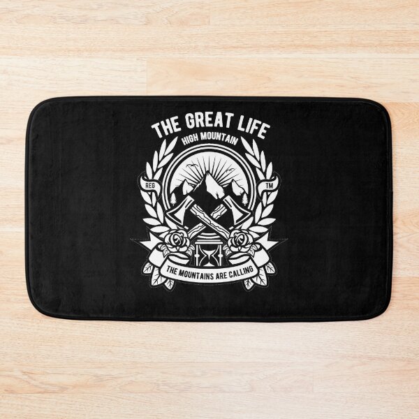 Item preview, The great life, the mountains are calling - Awesome mountain lover Gift designed and sold by Teenation9.