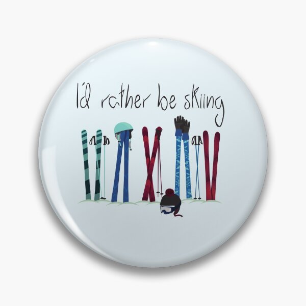 Item preview, I'd rather be skiing designed and sold by erinpbo.