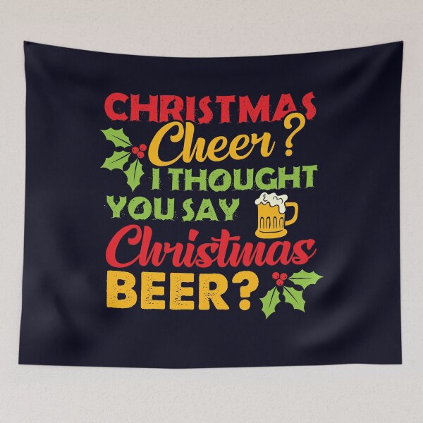 Item preview, I thought you say Christmas Beer designed and sold by mmos.