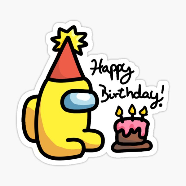 Happy Birthday Funny Stickers Redbubble - dabbing mona lisa roblox decal roblox free accounts 2019 april