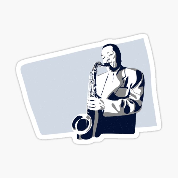 Lester Young Sticker