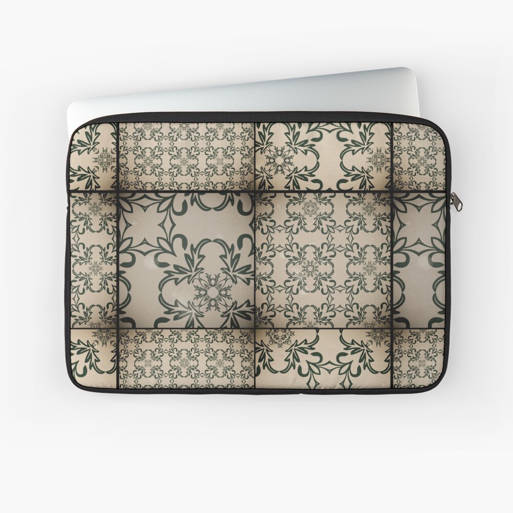 Vintage tiles Laptop Sleeve