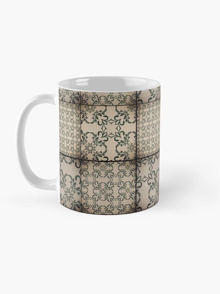 Alternate view of Vintage tiles Mug
