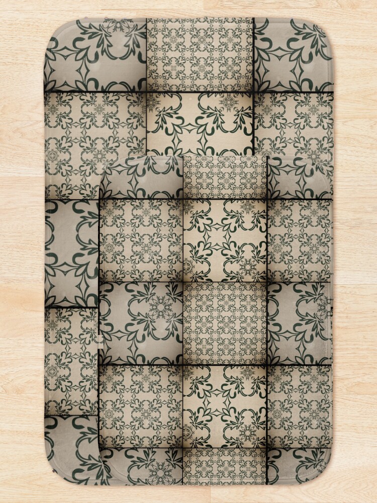 Alternate view of Vintage tiles Bath Mat