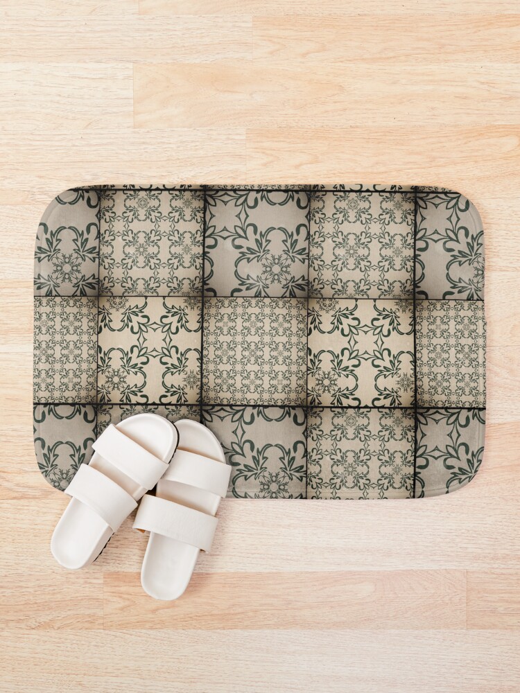 Alternate view of Vintage tiles Bath Mat