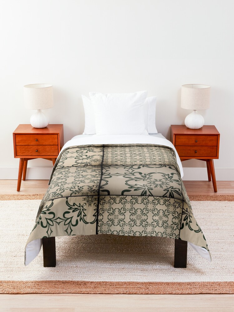 Alternate view of Vintage tiles Comforter