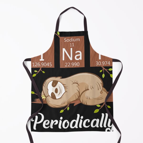 Item preview, I Nap Periodically Funny Chemistry Lazy Sloth designed and sold by harolhaw.