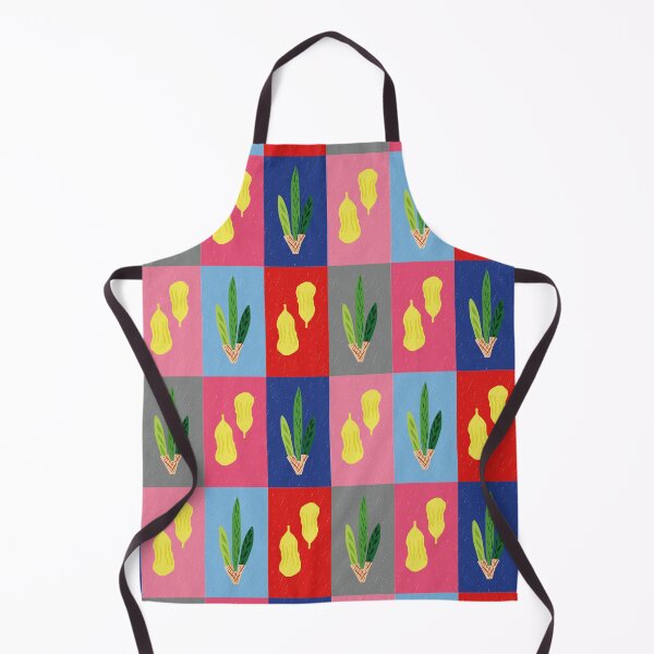 Lulav & Etrog Roman Road Pop Art Grid Apron