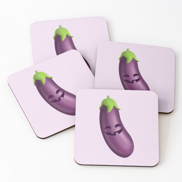 Item preview, Halloween Aubergine Eggplant designed and sold by PinkShinyArt.