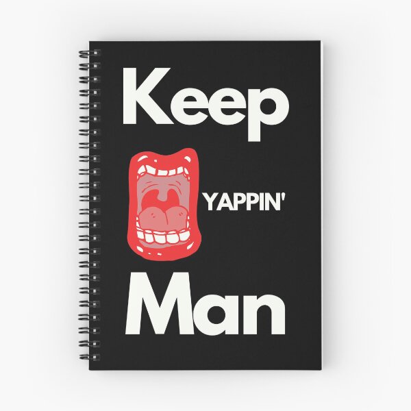 Item preview,  Keep Yappin' Man Funny Joe Biden USA 2020 Election Quote Typography designed and sold by sinceanna.