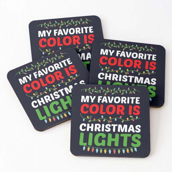 Item preview, Christmas Lights are my favorite colors designed and sold by mmos.