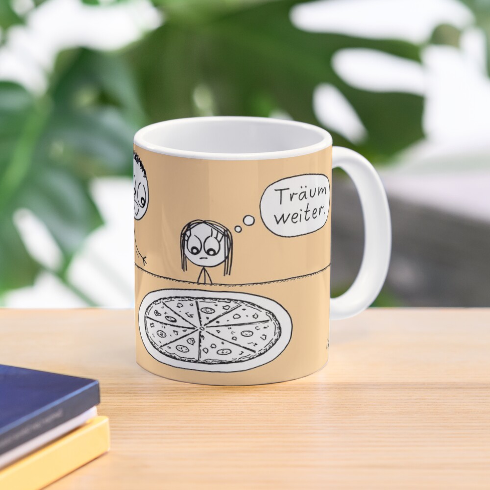 Uebrig lassen - islieb-Comic Tasse