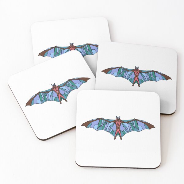 Item preview, Halloween Geometric Bat - Blue - Trick or Treat designed and sold by Geometricshow.