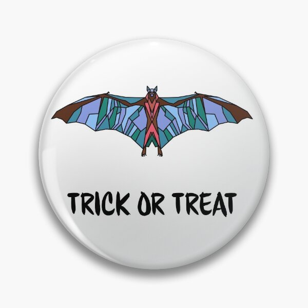 Item preview, Halloween Geometric Bat - Blue - Trick or Treat designed and sold by Geometricshow.