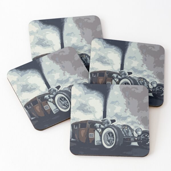 Item preview, ratrod designed and sold by RebArtandDesign.