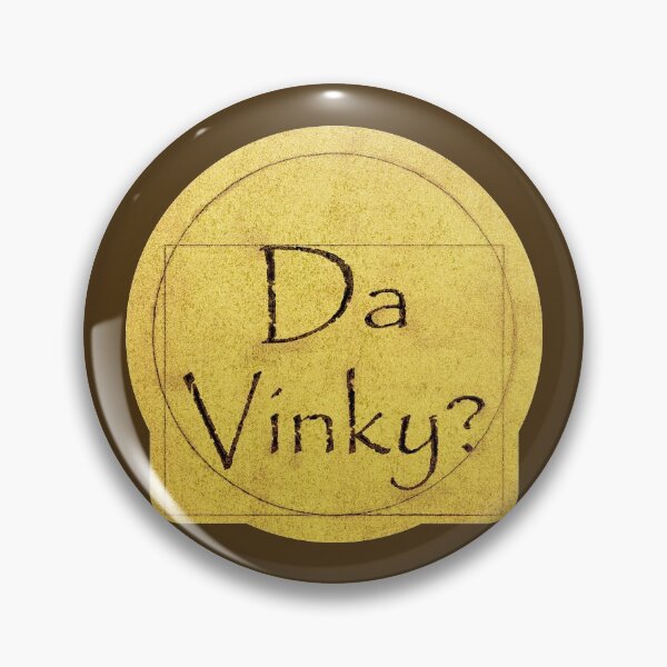 Item preview, Da Vinky Meme designed and sold by JinxWhaleDesign.