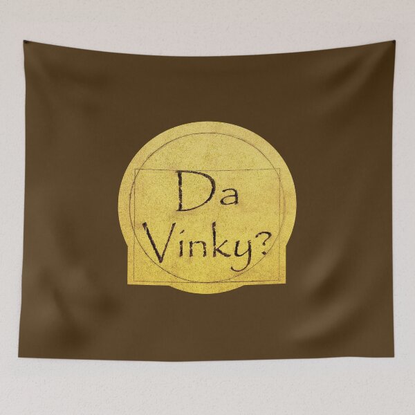 Item preview, Da Vinky Meme designed and sold by JinxWhaleDesign.
