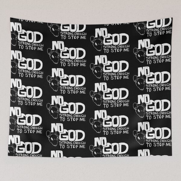Item preview, No God Strong Enough To Stop Me designed and sold by ExxoYawning.