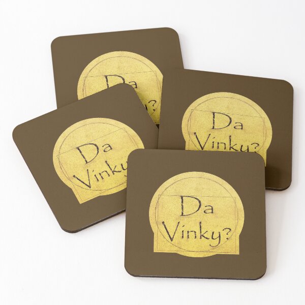 Item preview, Da Vinky Meme designed and sold by JinxWhaleDesign.