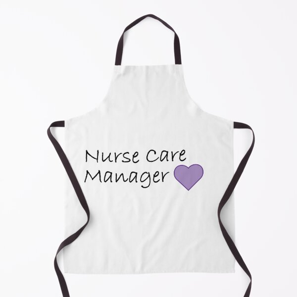 Artikelvorschau, Nurse Care Manager mit lila Herz entworfen und verkauft von ArtsyRabbit.