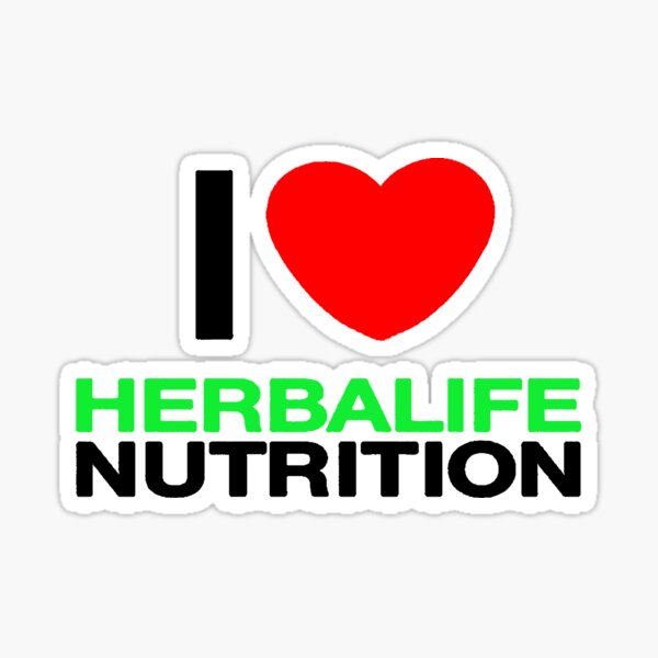 I Love Herbalife Sticker By Antoninio Redbubble