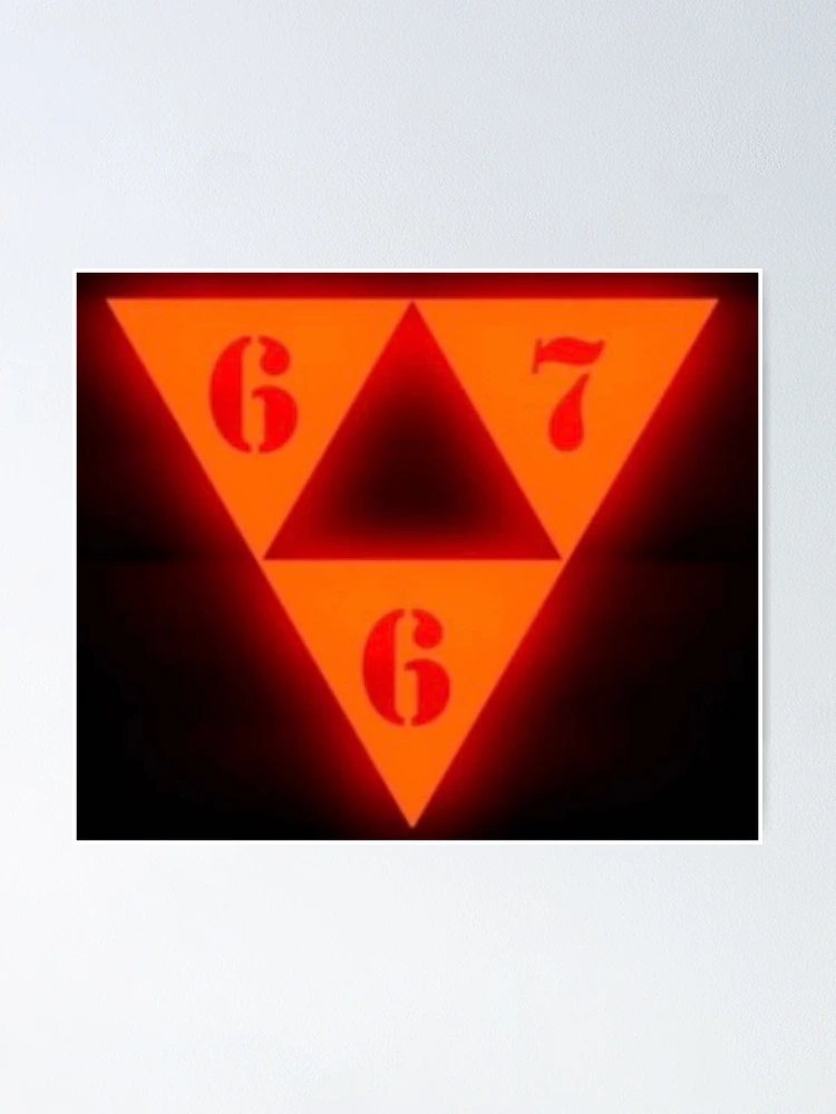 Poster avec l'œuvre « logo 667 freeze corleone pics » de l'artiste Tomtech