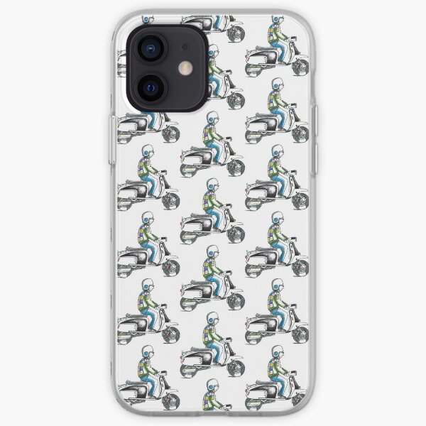 AWOL: ROY - SCOOTER - BLACK iPhone Soft Case