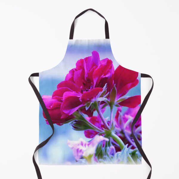 Item preview, Pelargonium on blue designed and sold by Magileo.