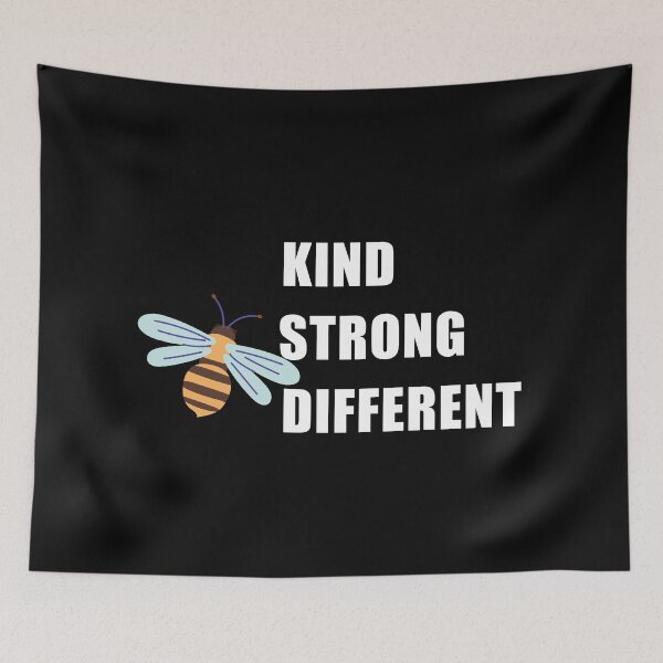 Item preview, Bee Kind Bee Strong Bee Different designed and sold by REApparelCo.