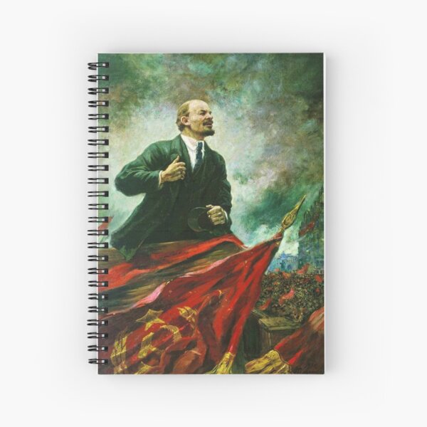 Александр Герасимов. Ленин на трибуне, 1930, Музей В.И.Ленина, г. Москва Spiral Notebook