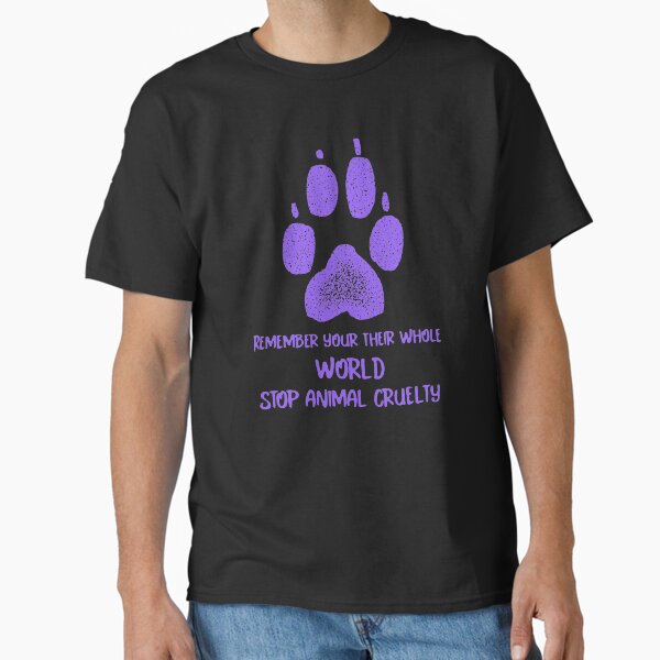 Vista previa del artículo con la obra « Crueldad anti-animal, mascota, perro, gato», diseñado y vendido por jrenterprise.