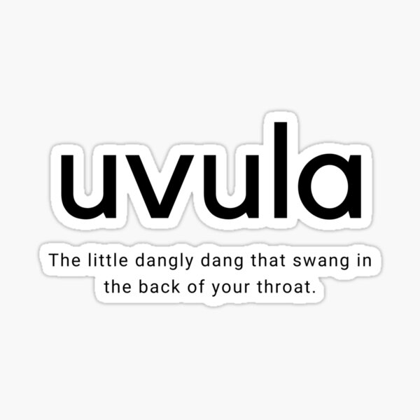 Blowjob Uvula Definition Wap Maske Sticker