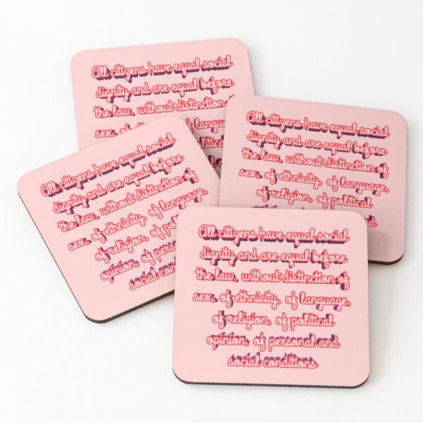Item preview, Article 3 of Italian Constitution 027 designed and sold by ITALY-Roselli-.