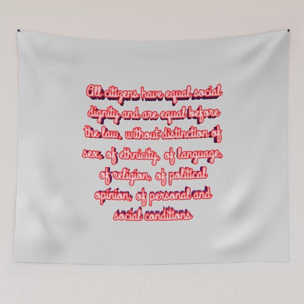 Item preview, Article 3 of Italian Constitution 027 designed and sold by ITALY-Roselli-.