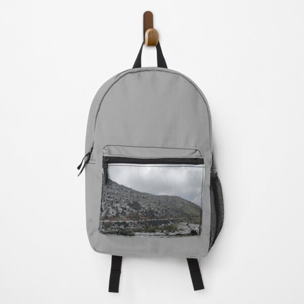 Item preview, Snow on a mountain with gray sky designed and sold by Stylekingdom.