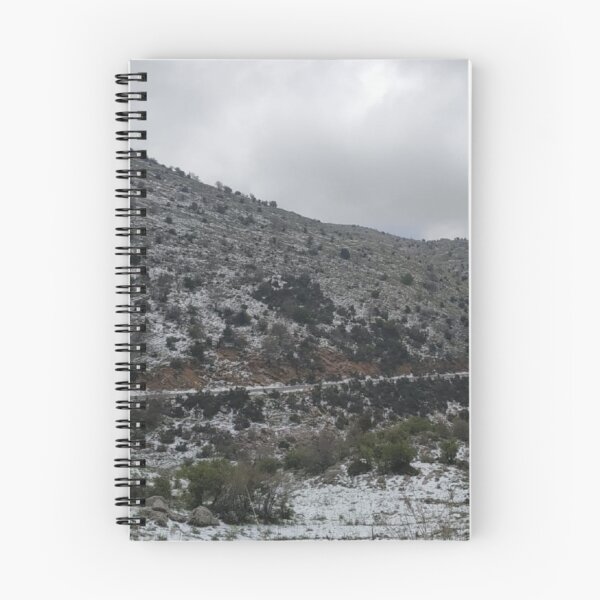 Item preview, Snow on a mountain with gray sky designed and sold by Stylekingdom.
