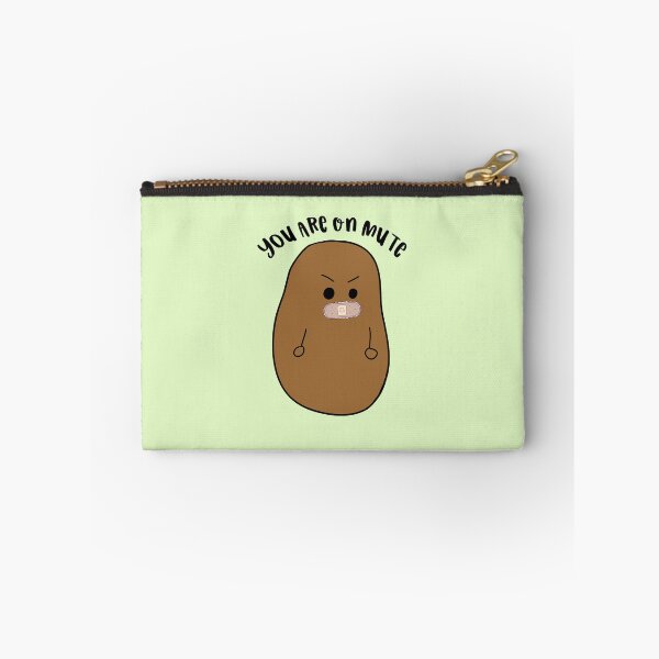 Item preview, You Are on Mute - Angry Potato With Sticking Plaster designed and sold by GrimButterfly.