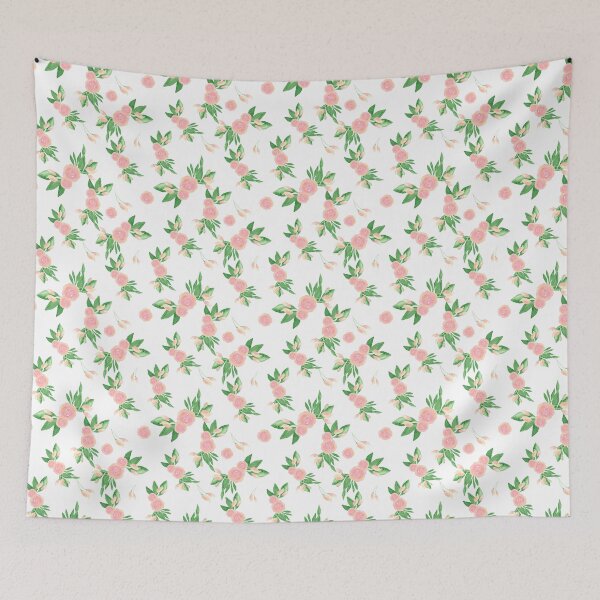Item preview, Pink Floral Watercolor Pattern designed and sold by LoA-Lady.