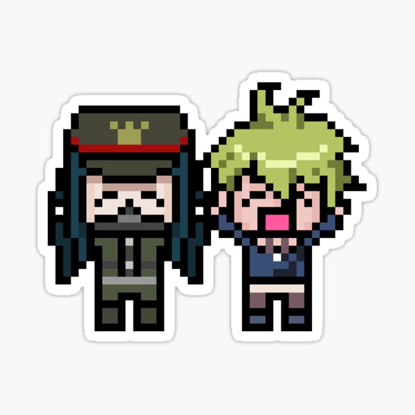 Amaguji Pixels Sticker