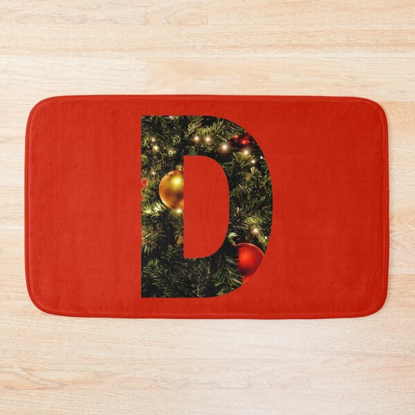 Item preview, Christmas Tree Letter D designed and sold by LiveAndGlow.