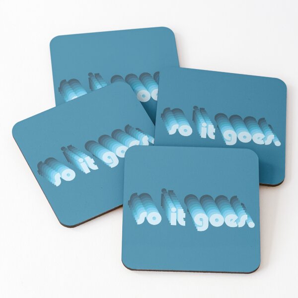 Item preview, Vonnegut - So it Goes  (blue) designed and sold by carole541.
